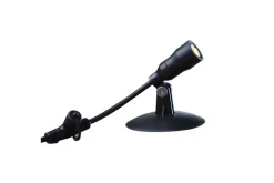 Valaistusspotti Heissner Smart Light 1W Musta Lämminvalkoinen
