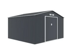 Varasto ja työkaluvaja Jerone 11 m² Tummanharmaa