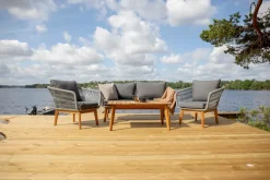 Venture Home Chania-oleskeluryhmä ulkokäyttöön Harmaa