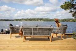 Venture Home Chania-oleskeluryhmä ulkokäyttöön Harmaa
