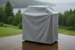 Venture Home Grillisuoja Klas 150x100x70 cm Harmaa