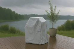 Venture Home Kalustesuojus Klas tuolille 90x65x100 cm Harmaa