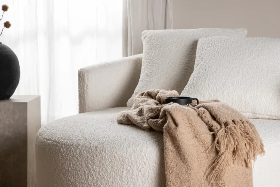 Venture Home 2:n ist Sohva Kelso Beige Buklee