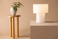 Venture Home Pöytävalaisin Globia 40 cm Beige
