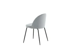 Venture Home Ruokatuoli Wrinkles Harmaa/Musta