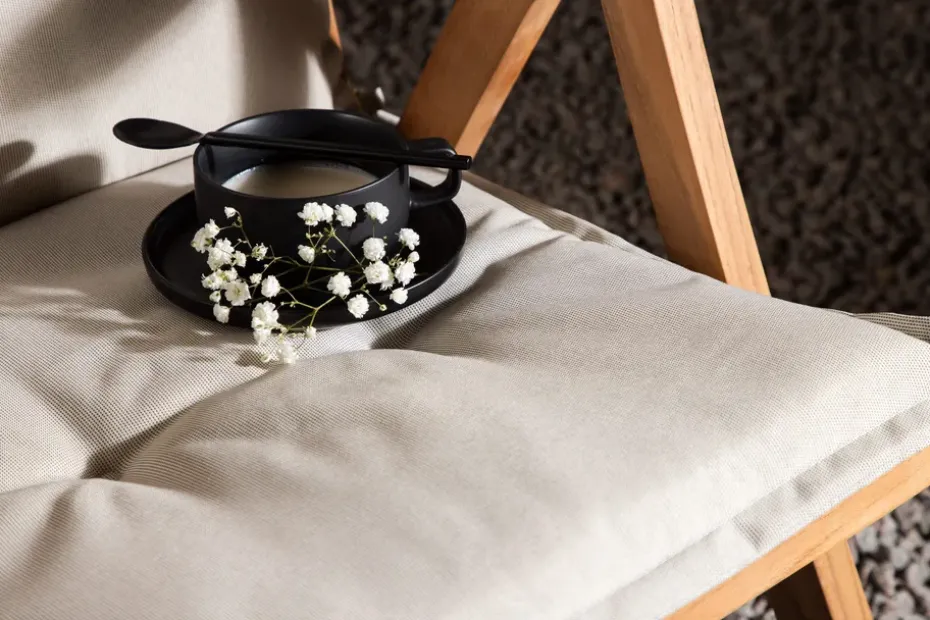Venture Home Säätötuolin pehmuste Cushion Luonnon Luonnonvalkoinen