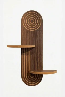 Virlin seinähylly 26x35x13 cm Wenge