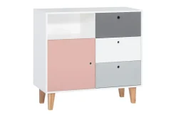 VOX Lipasto Concept Valkoinen/Harmaa/Roosa VOX