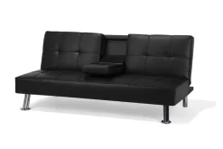 Vuodesohva Roxen 168 cm Musta