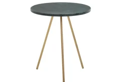 Wohnling Sivupöytä Rachid 38 cm Pyöreä Vihreä