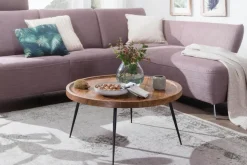 Wohnling Sohvapöytä Philby 75 cm Puu/Luonnonväri