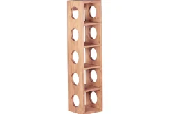 Wohnling Viiniteline Tesky 15x15 cm Puu/Luonnonväri