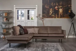 WOOOD Kulmasohva Dotty Taupe