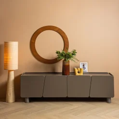 WOOOD Lattiavalaisin Syro 130 cm Luonnonväri