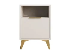 Yöpöytä Vemdalen 44 cm Hiekkabeige